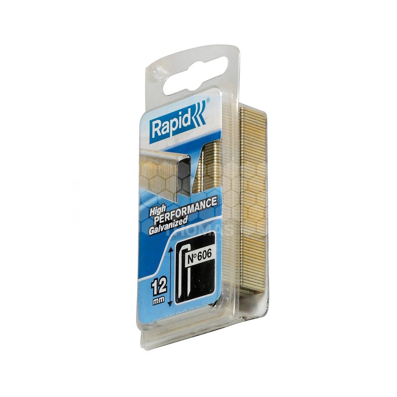 AGRAFES 140/12 MM POUR AGRAFEUSE MANUELLE (BOITE DE 648 AGRAFES)