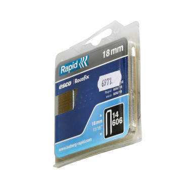 AGRAFES 18 MM POUR RAPID 606 (BOITE DE 600)
