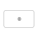 PLAQUE PLEXI SUR PESON DOSEUSE ECO ME1116