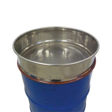 TAMIS INOX FIN (1000µ) POUR FUT 300 KG (diam 570 mm)
