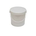 SEAU PLASTIQUE BLANC 3 KG DE MIEL AVEC COUVERCLE