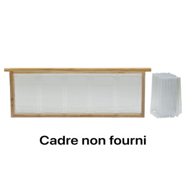 PACK ECO MIEL EN RAYON POUR DDT HAUSSE (10 sections avec couvercle)