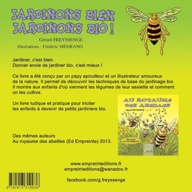 LIVRE - JARDINONS BIEN JARDINONS BIO (G. FREYSSENGE)