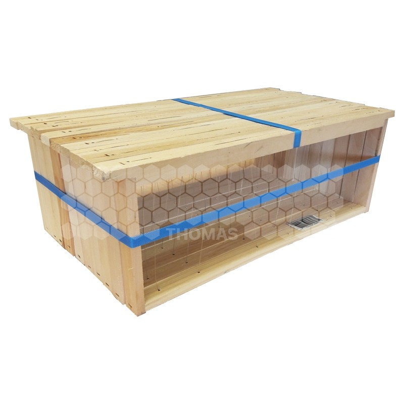 CADRE DADANT HAUSSE DROIT MI-BOIS FILE VERTICAL / LOT DE 10 CERCLE