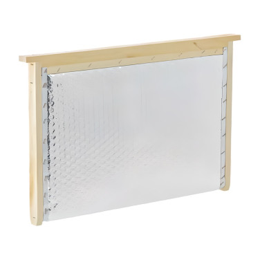 CADRE PARTITION ISOLANT LANGSTROTH ALUMINIUM (480x445x230)