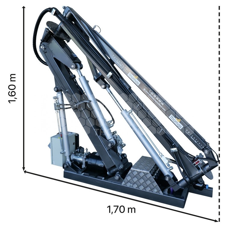 GT-48 GRUE L'APICULTEUR - FULL HYDRAULIQUE 4.8/80 KG -3.6/140 KG