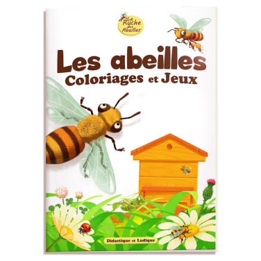 CAHIER DE COLORIAGE DU MONDE DES ABEILLES