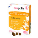 PROPOLIA - GOMMES DE PROPOLIS MIEL ET ORANGE (sachet de 45 g)