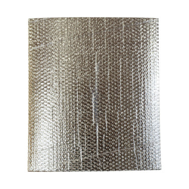 ISOLANT ECO BULLE 3 mm ALU REFLECHISSANT PLAQUE DDT 500 * 430 mm