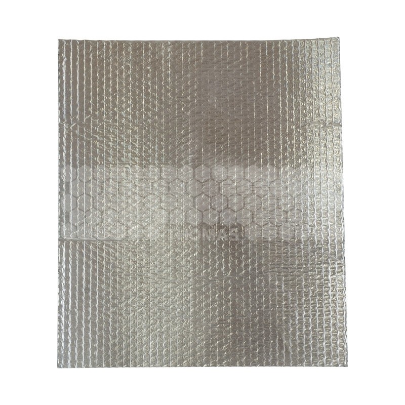 ISOLANT ECO BULLE 3 mm ALU REFLECHISSANT PLAQUE DDT 500 * 430 mm