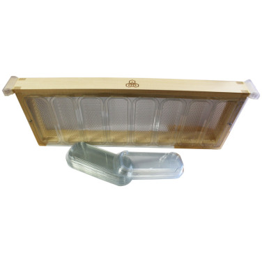 COFFRET CADRE PREMIUM DADANT HAUSSE + 16 SECTIONS POUR MIEL EN RAYON