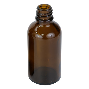 PACK DE 105 FLACONS 50 ml AMBRE POUR PREPARATIONS
