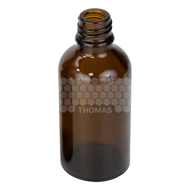 PACK DE 105 FLACONS 50 ml AMBRE POUR PREPARATIONS