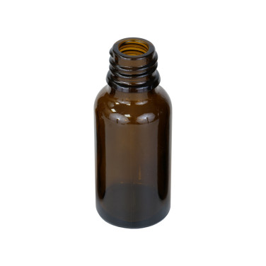FLACON VERRE 20 ml AMBRE POUR PREPARATIONS (unite) 