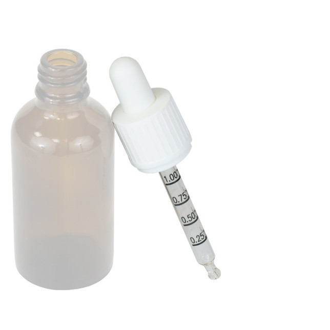 BOUCHON PIPETTE (72mm) B18DIN POUR FLACON VERRE AMBRE (unite) 