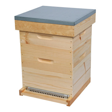 RUCHE VOIRNOT 13.5 TRADITION TOIT PLAT (cadres filés)