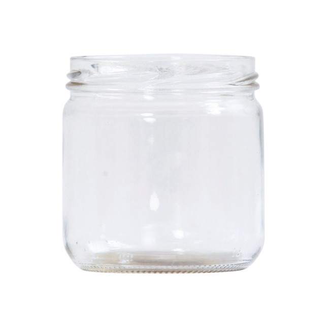 POT VERRE 500 GR CHONIG BAS 390 ML TO 82 (LE PACK DE 12) SANS CAPSULE
