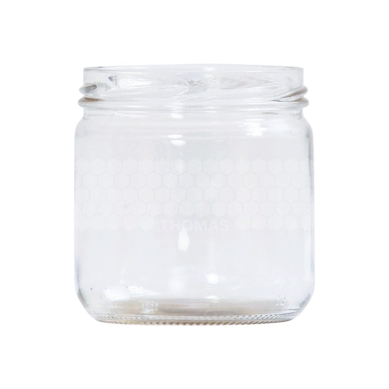 POT VERRE 500 GR CHONIG BAS 390 ML TO 82 (LE PACK DE 12) SANS CAPSULE