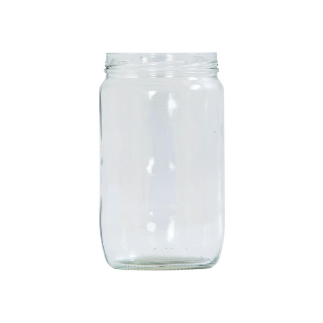POT VERRE 500 GR 370 ML TO 63 NORMAL (LE PACK DE 12) SANS CAPSULE