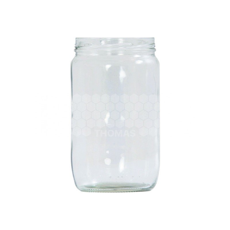 POT VERRE 500 GR 370 ML TO 63 NORMAL (LE PACK DE 12) SANS CAPSULE