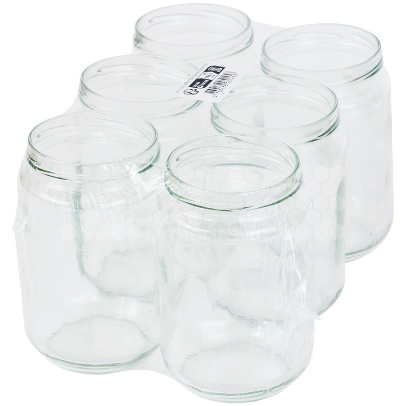 POT VERRE KG 750 ML RESERVE TO 82 (LE PACK DE 6) SANS CAPSULE