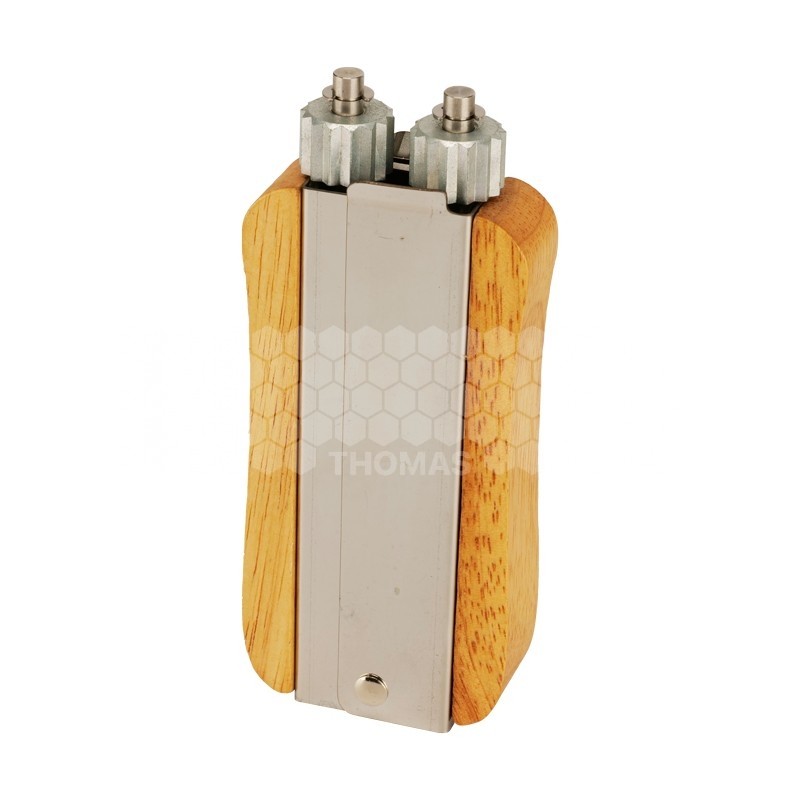 ROULETTE ZIG ZAG PREMIUM BOIS-INOX
