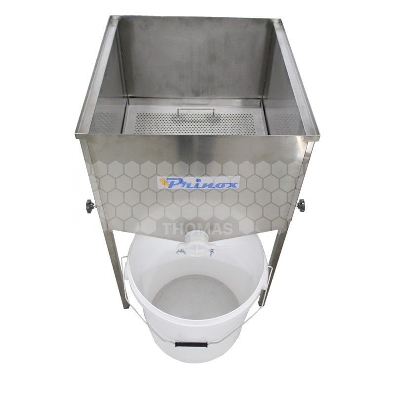 PRINOX : OPER'CUT DADANT- BAC COLLECTEUR INOX REGLABLE