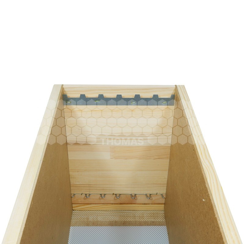 RUCHETTE TRANSPORT DDT 6 BOIS AERATION 100%  GRILLE METAL (ss toit)