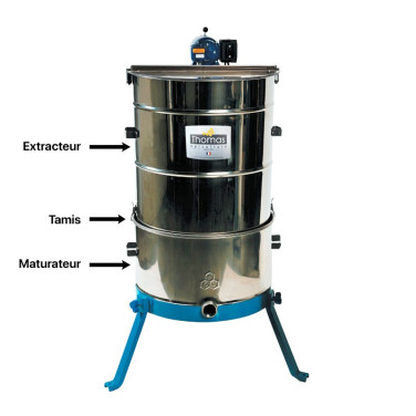 DUOMEL RADIAIRE 12C ELEC AVEC PIEDS FOND ET COUVERCLE