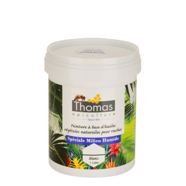 PEINTURE TROPICALISEE THOMAS® BASE VEGETALE BLANC (1 L)