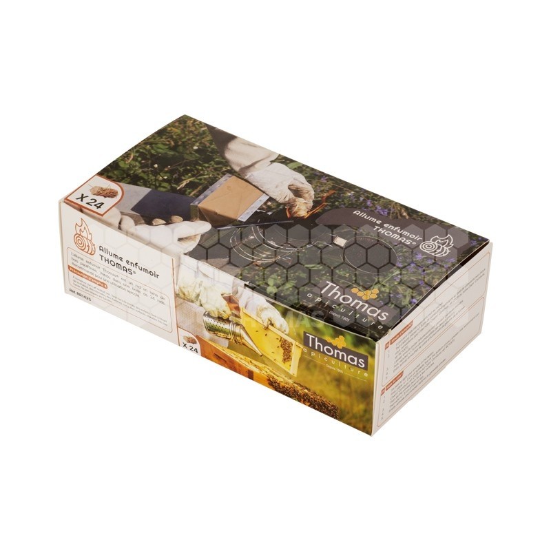 ALLUME ENFUMOIR THOMAS® (Boite de 24 nids)