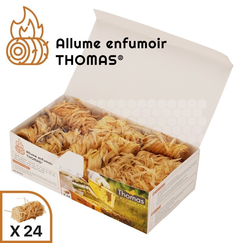 ALLUME ENFUMOIR THOMAS® (Boite de 24 nids)