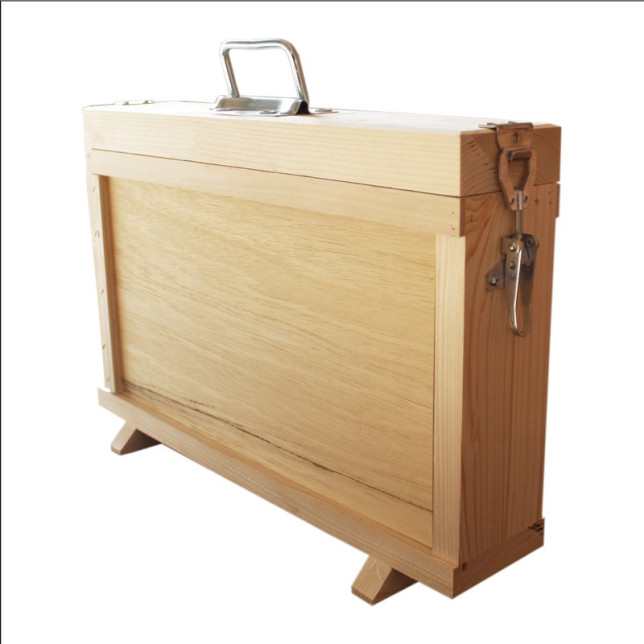 PRIBOIS : RUCHE D'OBSERVATION 1 CADRE LANGSTROTH DOUBLE VITRE