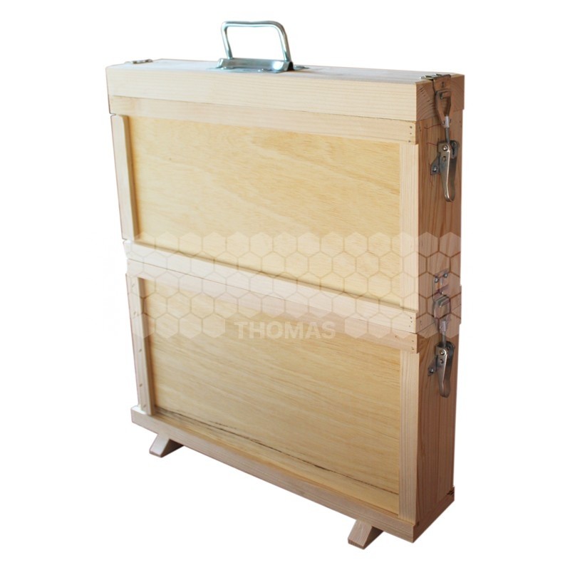 PRIBOIS : RUCHE D'OBSERVATION 1 CADRE LANGSTROTH DOUBLE VITRE