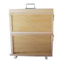PRIBOIS : RUCHE D'OBSERVATION 1 CADRE LANGSTROTH DOUBLE VITRE