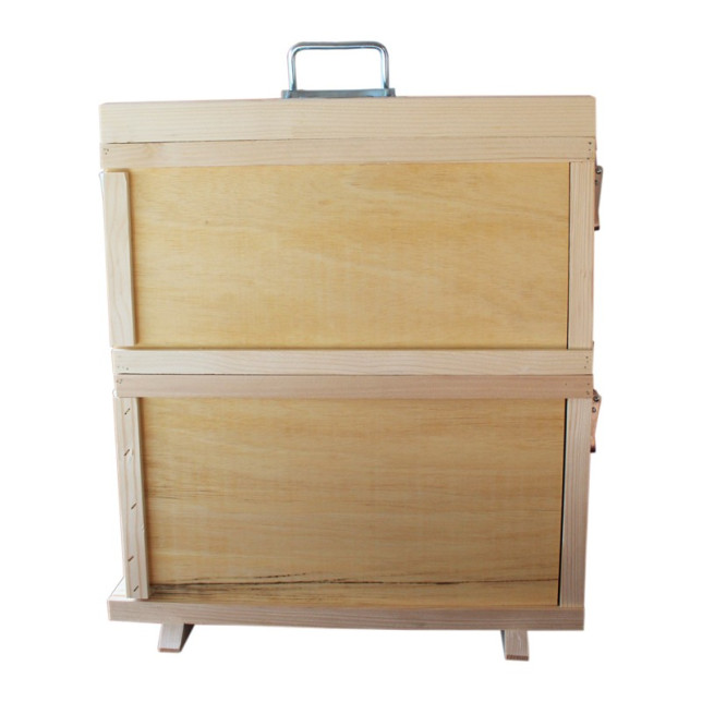 PRIBOIS : RUCHE D'OBSERVATION 1 CADRE LANGSTROTH DOUBLE VITRE