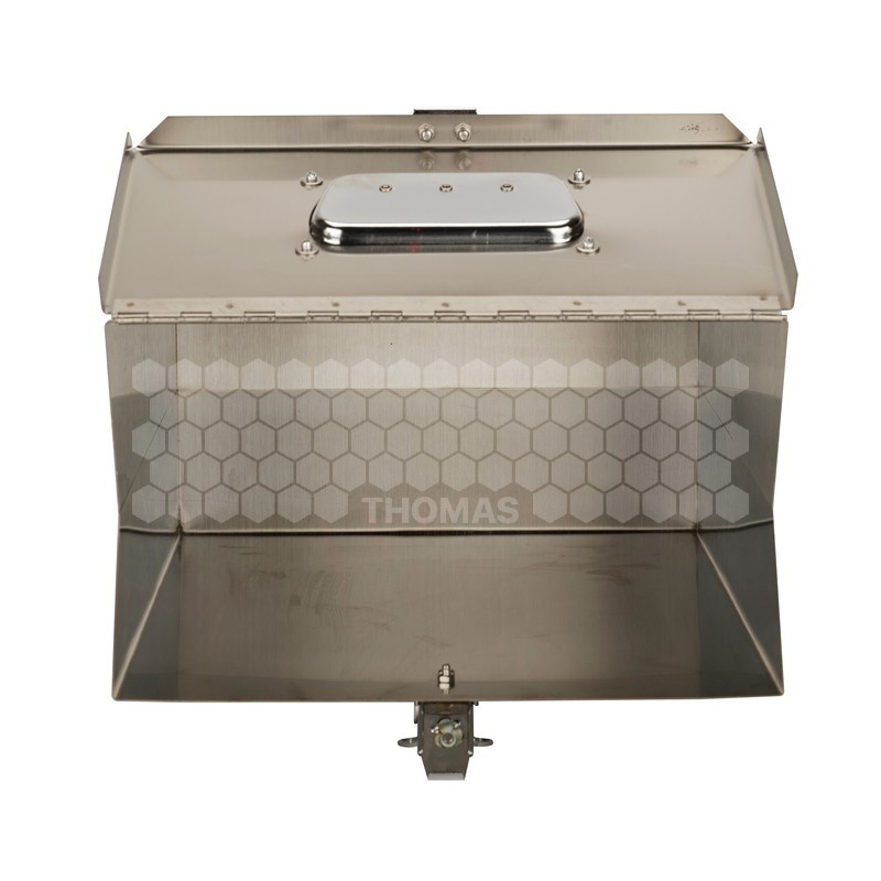 Coffret de transport sécurisé en inox pour enfumoir