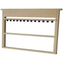 CADRE D'ELEVAGE NOURRISSEUR BOIS LGTH DOUBLE BARETTES (480x445x230)