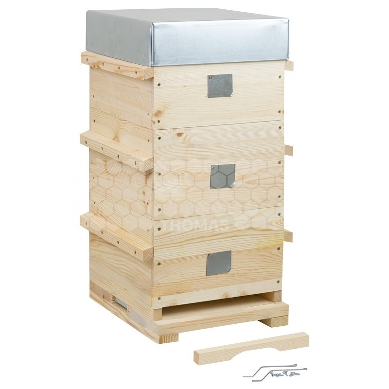 PRIBOIS : RUCHE WARRE COMPLETE CONFORT (3 corps)