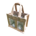 PRESENTOIR CAMPAGNE JUTE POUR 2*500 GR