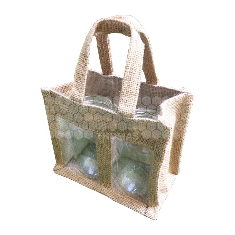 PRESENTOIR CAMPAGNE JUTE POUR 2*500 GR