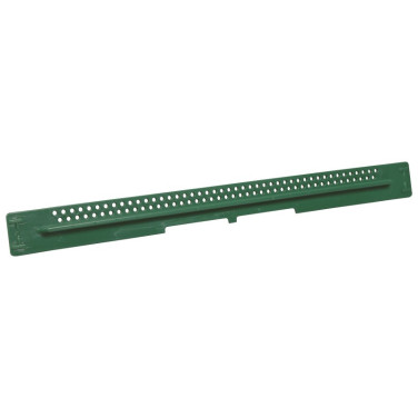 PORTE D'ENTREE VERTE (PASSAGE 5.5) POUR PLATEAU DE FOND PVC 10 C
