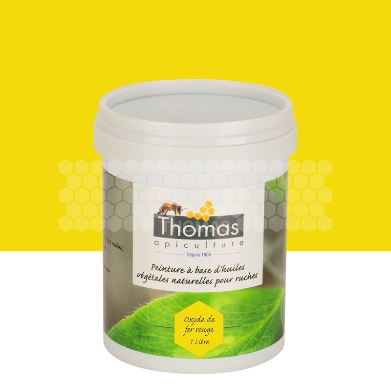 Peinture de protection aux huiles végétales Thomas® 1 L - Jaune