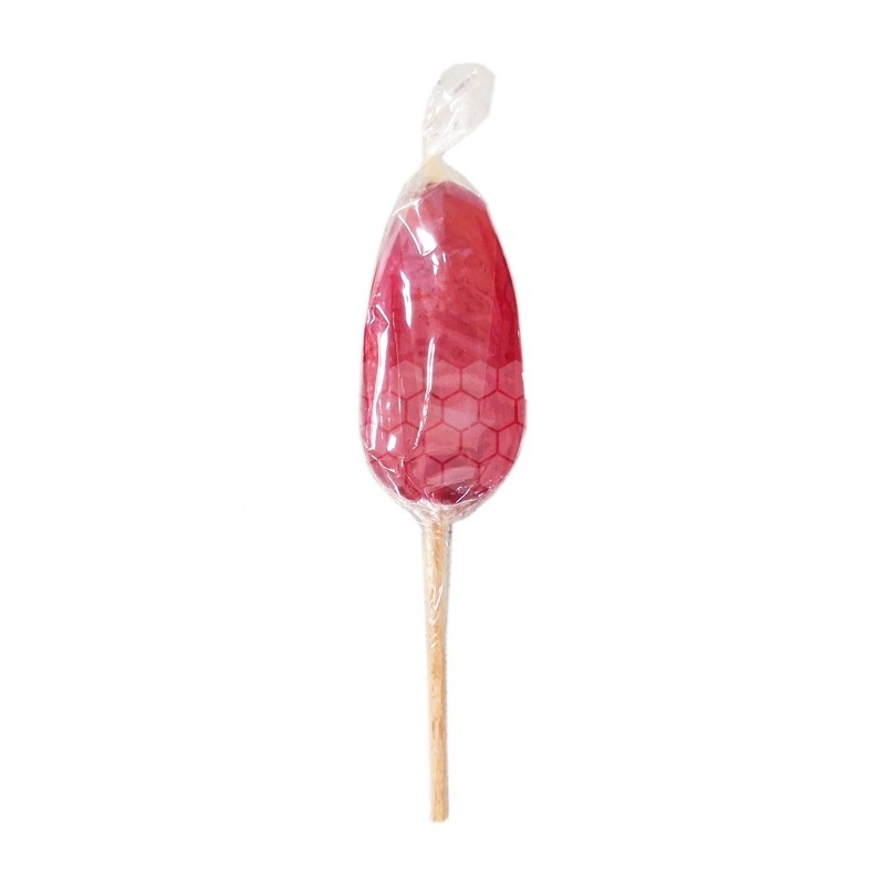 Sucettes au miel framboise (1 pièce)