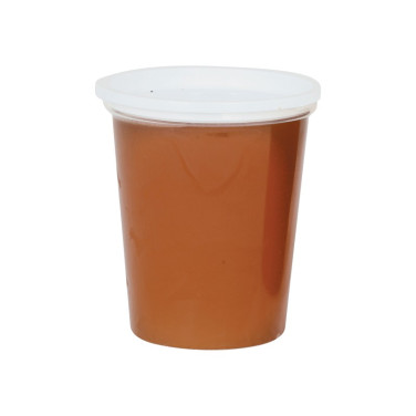 Pot plastique HELLION sans impression 500 g (avec couvercle)