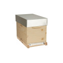 PRIBOIS : RUCHETTE DDT 6 AEREE  EP 25MM- TOIT GALVA (bandes lisses)