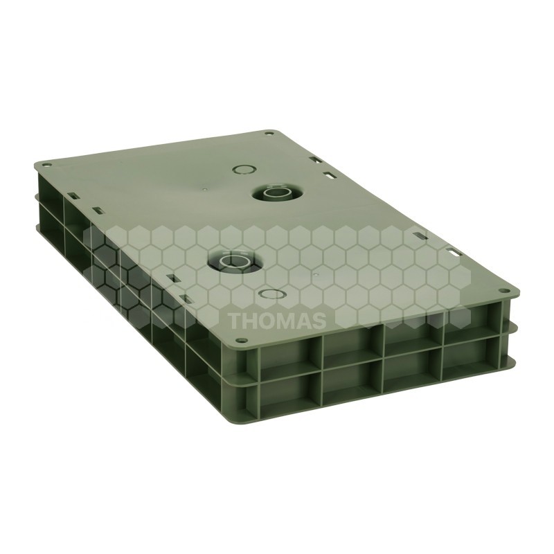 Nourrisseur couvre-cadres PVC 6 litres ruchette 6 cadres