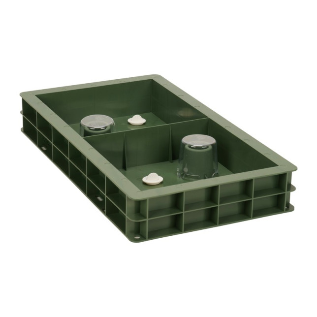 Nourrisseur couvre-cadres PVC 6 litres ruchette 6 cadres