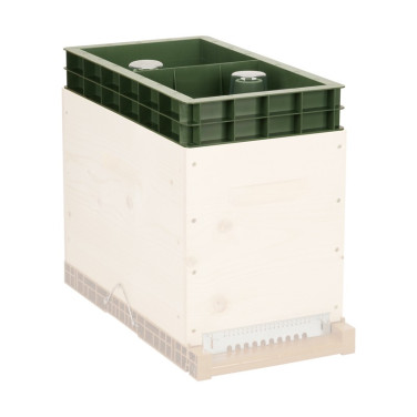 Nourrisseur couvre-cadres PVC 6 litres ruchette 6 cadres