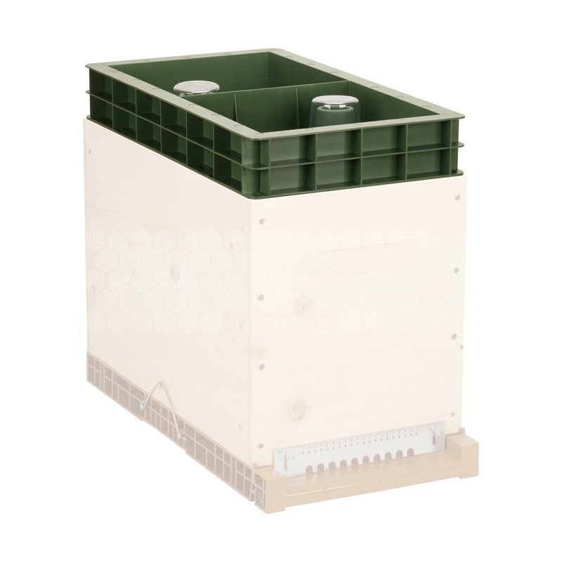 Nourrisseur couvre-cadres PVC 6 litres ruchette 6 cadres
